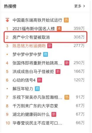 房产中介被取消 再也没有中间商赚服务费